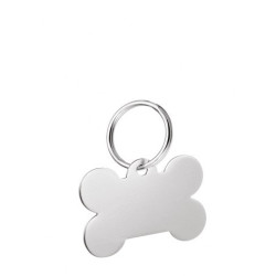 Médaille Chien Os Personnalisable