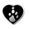 Médaille cœur patte personnalisable pour chien et chat | Ani Amis
